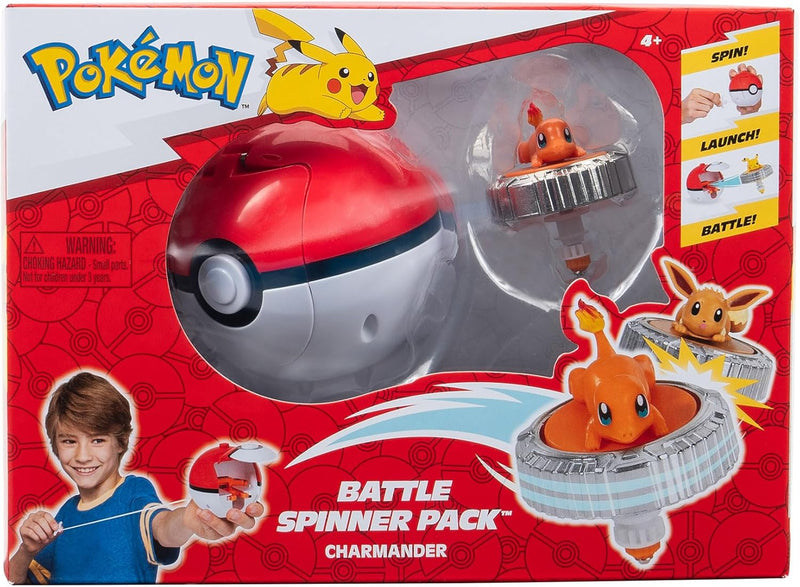 Pokémon - Charmander Battle Spinner Single-Pack Playset