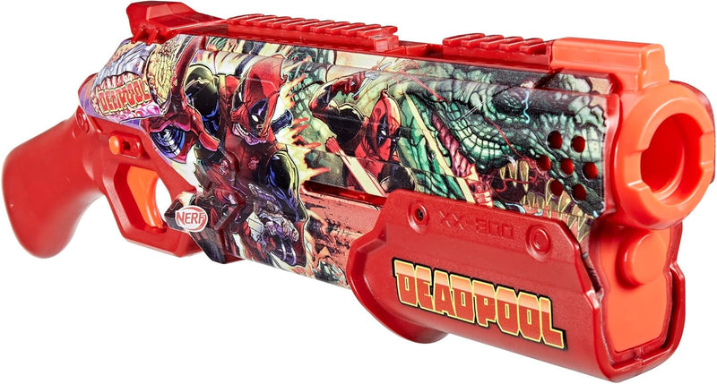 Nerf Marvel Deadpool Blaster, packaging shot