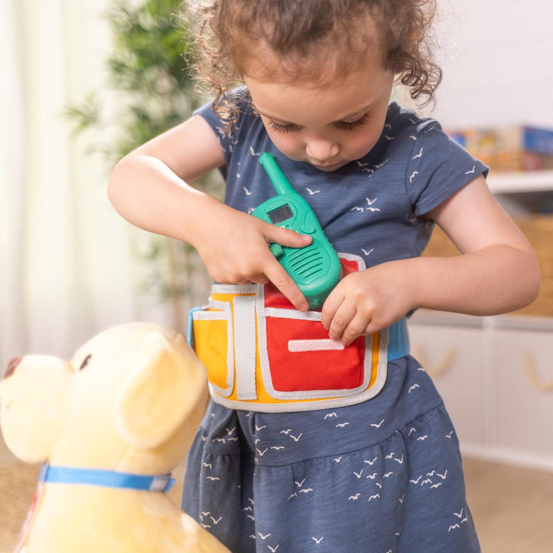 Melissa & Doug Let's Explore Ranger Dog Plush with Search and Rescue Gear Playset - Image 5