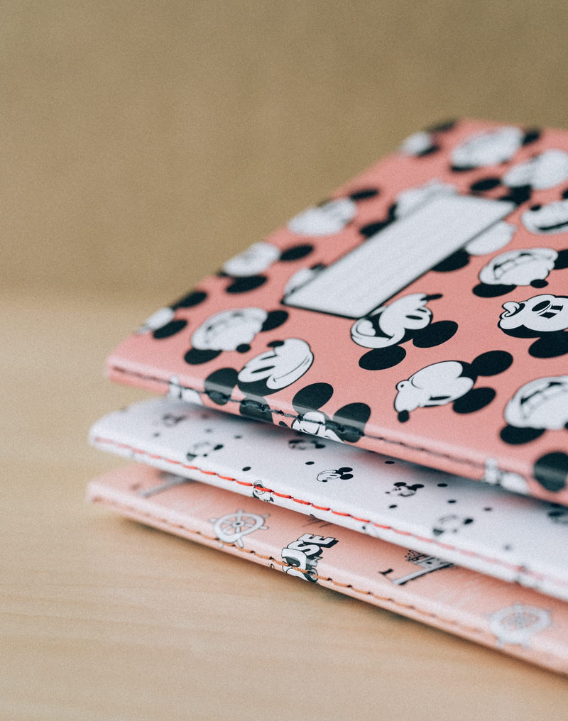 Disney Mickey 100th Anniversary Pack of 3 A6 Notebooks design detail