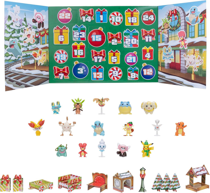 Pokemon Holiday Advent Calendar, alternate view