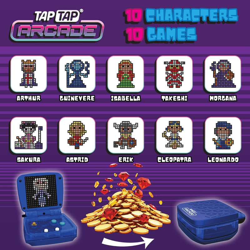 TAPTAP Arcade Handheld Game, in display