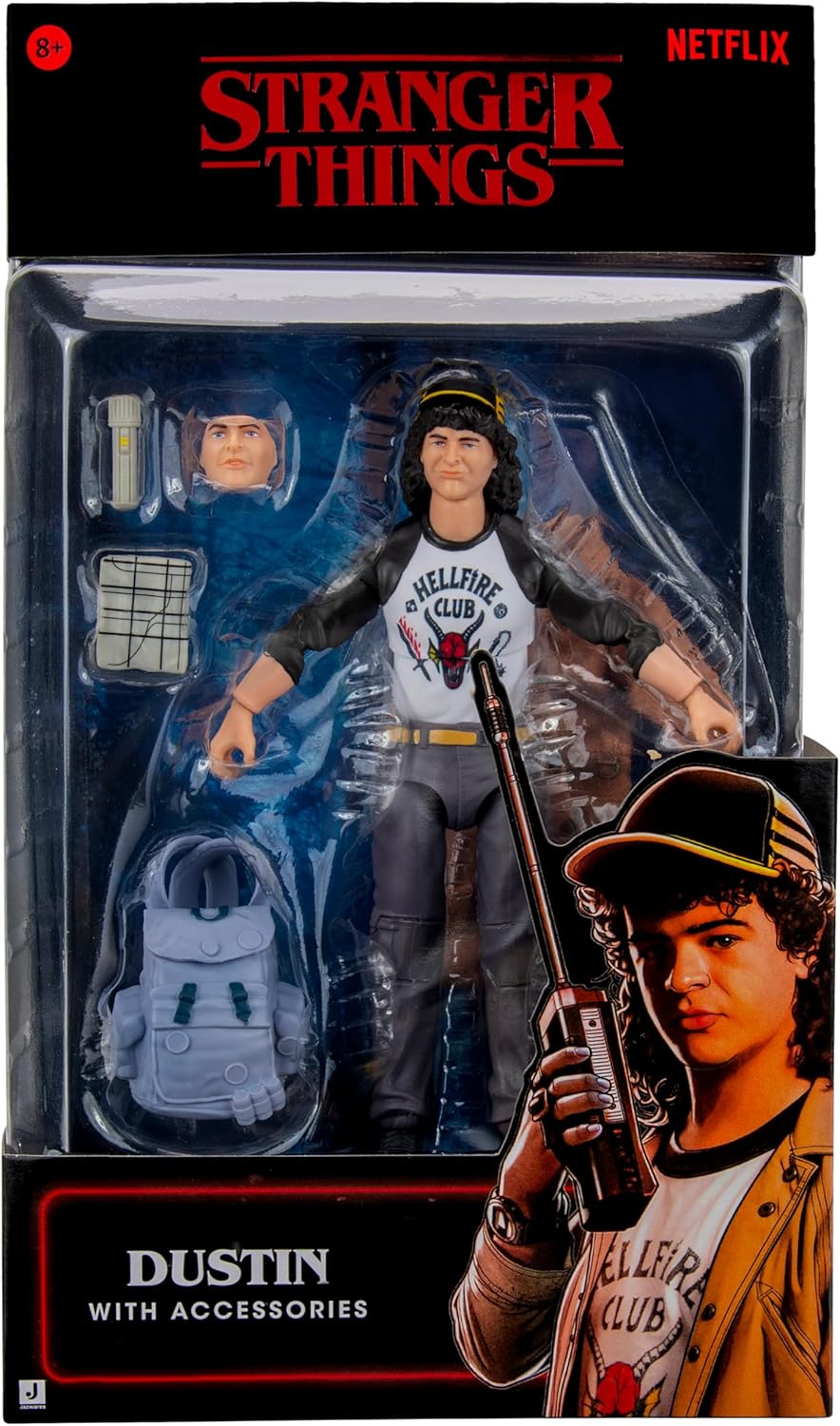 Stranger Things Upside Down 6" Dustin Figure