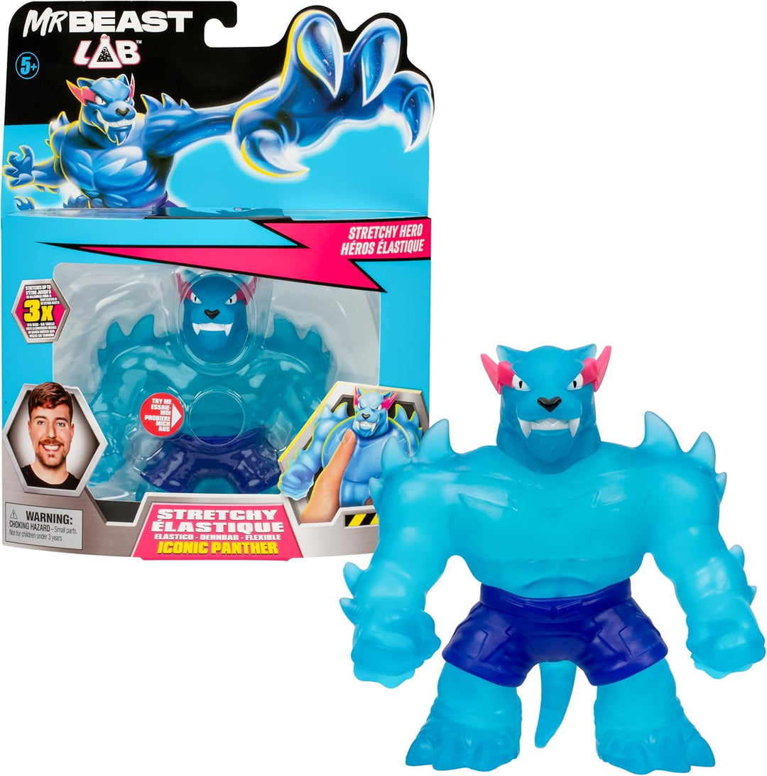 MrBeast Lab Stretchy Figure by Heroes of Goo Jit Zu Iconic Panther