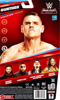 WWE Main Event Series Gunther 6 Action Figure, packaging shot