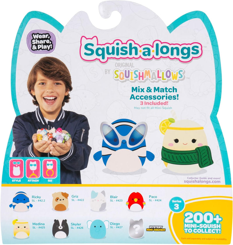 SquishAlong Squishmallow Collectibles 8 Figure Pack (Style 4) (Wave 3) - Image 3