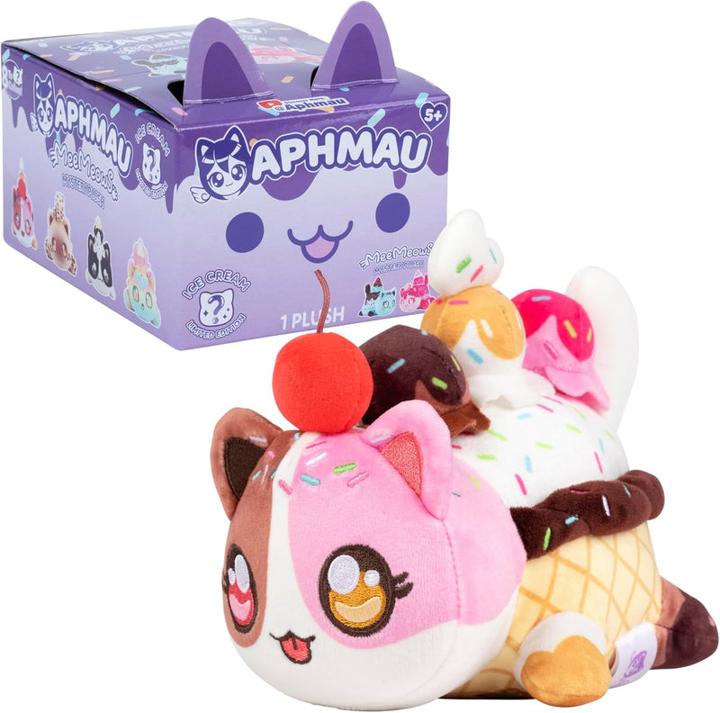 Aphmau Ice Cream Friends 6-inch Mystery Plush, rear view