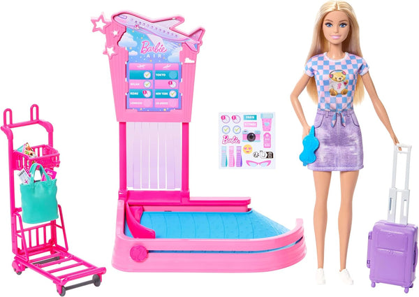 Barbie Dream World Travel Limitless Adventure Playset And Doll