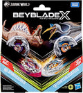 Beyblade X Jurassic World Spinosaurus vs Quetzalcoatlus Multipack Set