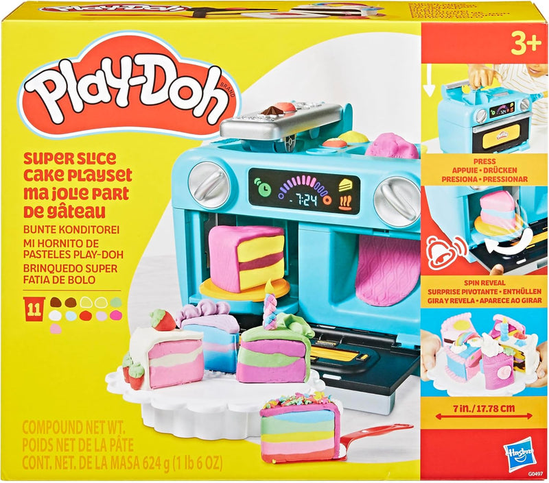Play Doh Super Slice Cake Playset