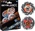 Beyblade X Clamp Crab 9-65S & Crest Leon 4-55A Dual Pack