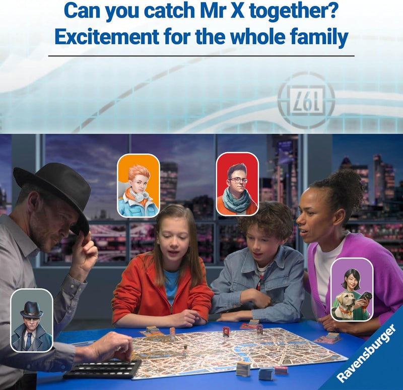 Ravensburger Scotland Yard, alternate view