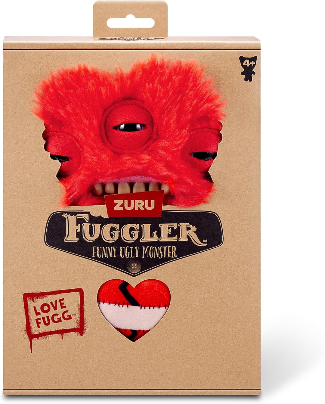 Fuggler LoveFugg Red 9" Plush