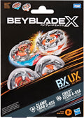 Beyblade X Clamp Crab 9-65S & Crest Leon 4-55A Dual Pack