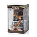 The Noble Collection Velociraptor Jurassic Park Figure, in display