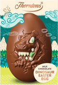 4 x Thorntons Milk Chocolate Dinosaur Easter Egg - 151GM
