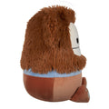 Squishmallows Plush Figure Winking Brown Bigfoot with Scarf, rear view