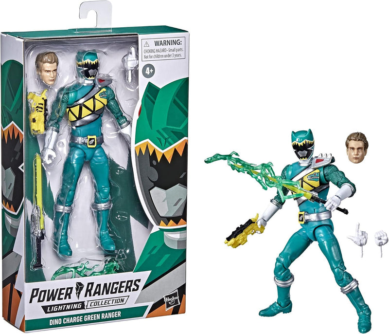 Power Rangers Lightning Collection Dino Charge Green Ranger 6" Action Figure