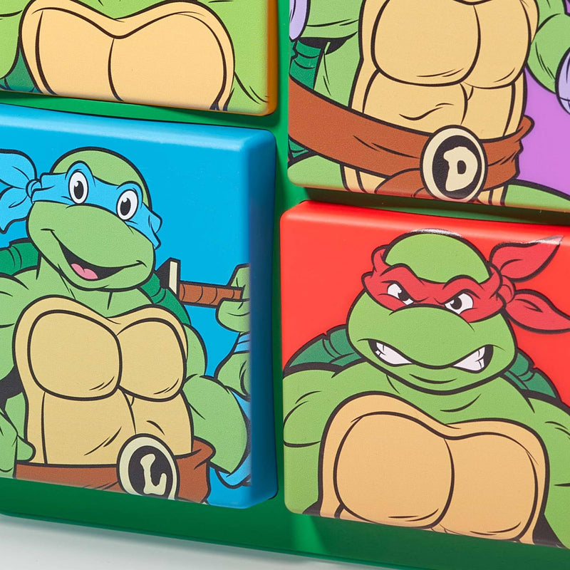 Official Teenage Mutant Ninja Turtles 3D Lamp, rear view