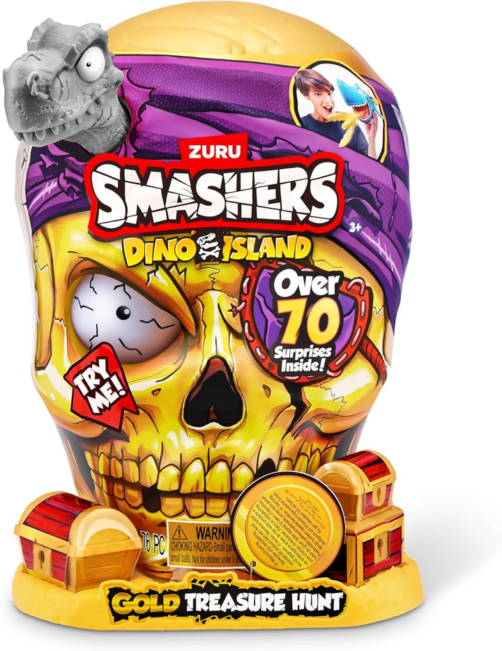 Smashers Dino Island Gold Treasure Hunt