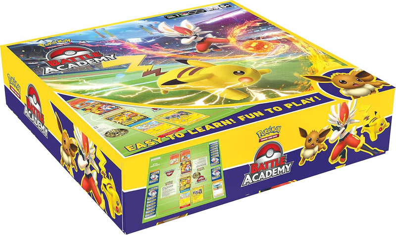 Pokemon Trading Card Game Battle Academy, side angle