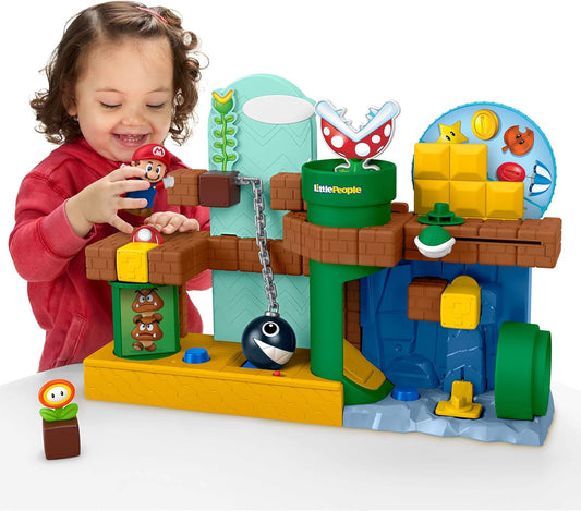 Fisher Price Little People Mario's Adventure Playset