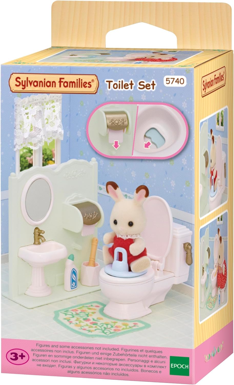 Sylvanian Families Toilet Set