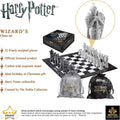 The Noble Collection Harry Potter Wizard Chess Set, in display