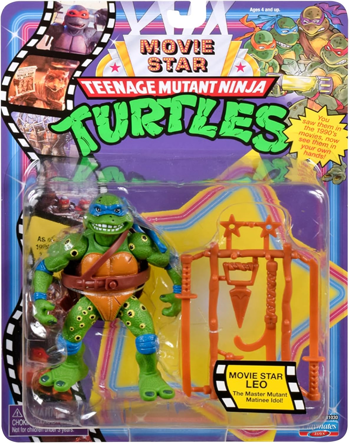 Teenage Mutant Ninja Turtles - Movie Star Leo Action Figure Action Fig ...