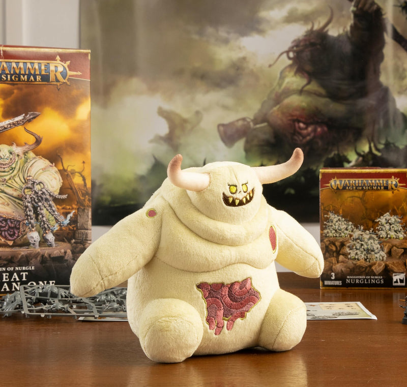Warhammer Little Unclean One Nurgling Warhammer Plush Figure, additional view