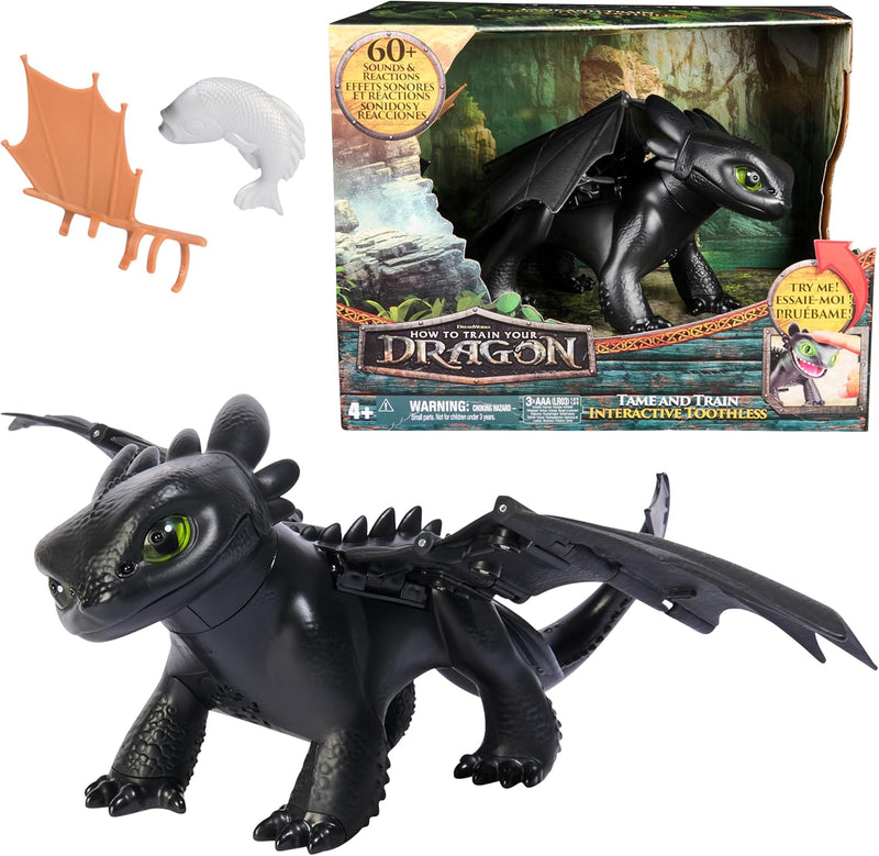 Toothless How to Train Your Dragon Tame & Train Interactive Dragon