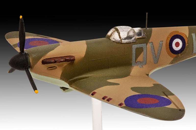 REVELL 03771 Supermarine Spitfire Mk.Ia & Hawker Hurricane Mk.I 1:144 Scale Model Plane - Image 3