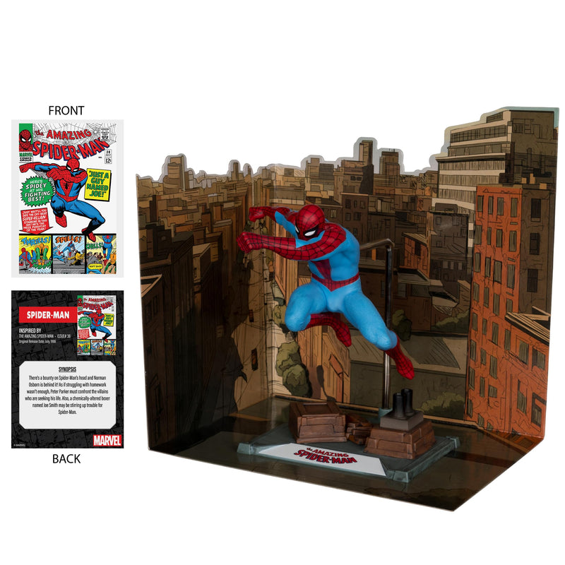 Marvel Spider-Man The Amazing Spider-Man 38 Gold Label PVC S, rear view
