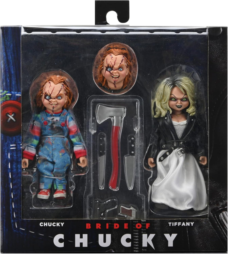 Chucky Bride Of Chucky 8" Scale Clothed Figures Chucky And Tiffany 2-Pack (view 3)