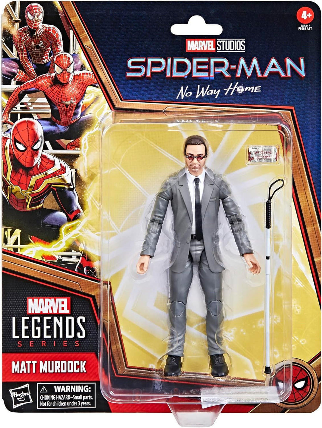 Marvel Legends Series Spider Man No Way Home Matt Murdock (Daredevil) 6" Scale Action Figure