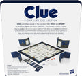 Hasbro Gaming CLUE Signature Collection, showing reverse
