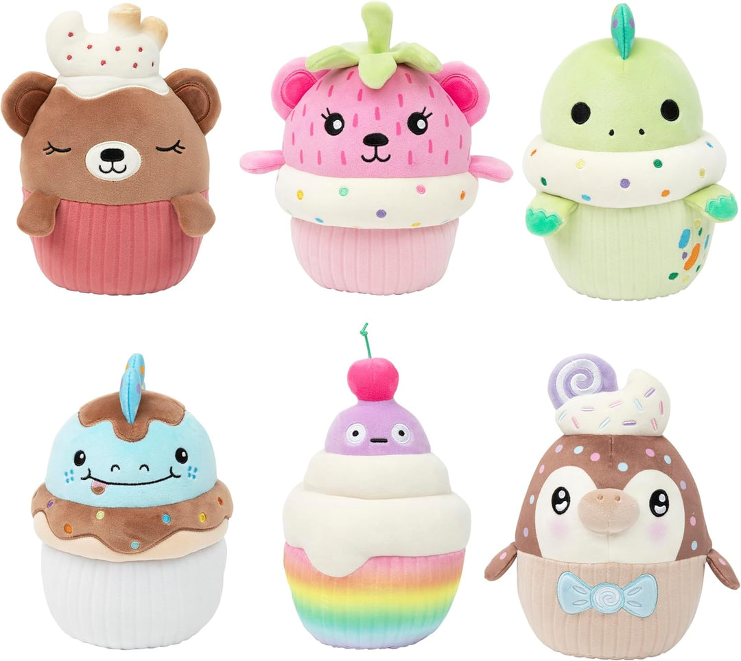 Moriah Elizabeth 6” Mini Mystery Plush Cupcake Plush