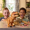 Jurassic World Primal Hatch Interactive Toy Dinosaur & Egg, size reference