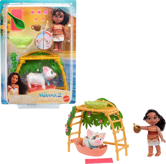 Disney Princess Moana 2 Simea & Pua Bathtime Fun Playset