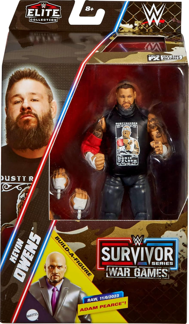 WWE Elite Collection Survivor Series Kevin Owens Action Figure - Image 2