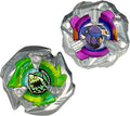 Beyblade X Knife Shinobi 4-80HN and Keel Shark 3-80F Top Dual Pack Set, alternate view