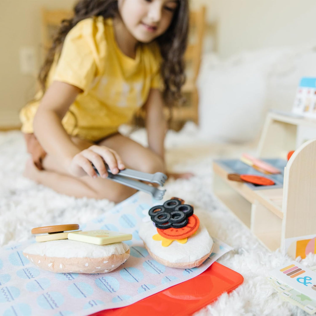 Melissa & Doug Slice And Stack Sandwich Counter Toy Shop