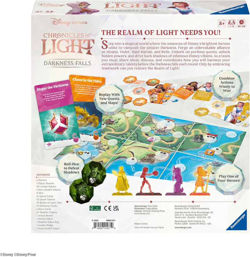Ravensburger Disney Chronicles of Light - Darkness Falls, in display