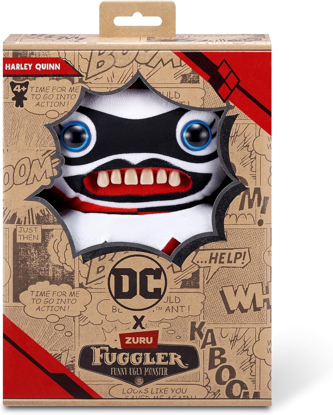 Fuggler x DC Comics Harley Quinn 9" Plush