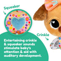 Lamaze Lovey the Pug Clip and Go Sensory Toy - Image 4