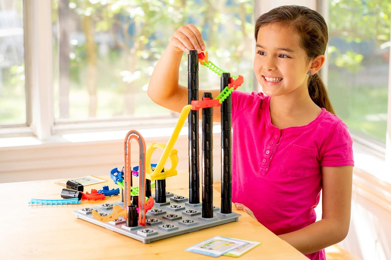 Thinkfun Roller Coaster Challenge, side angle