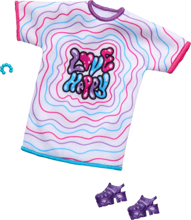 Barbie Love Happy Shirt Complete Look Fashion Pack