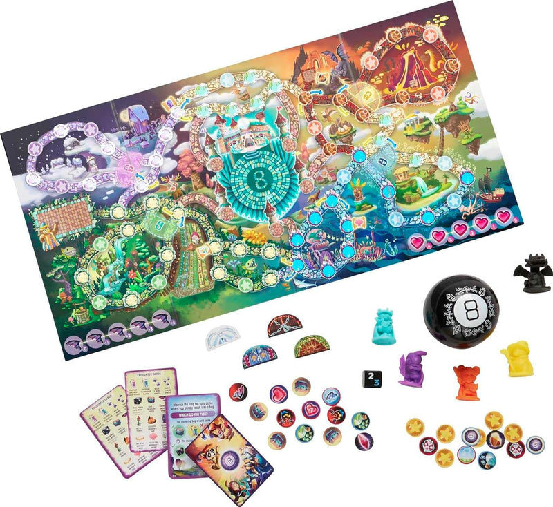 Magic 8 Ball Board Game - Magical Encounter, alternate view