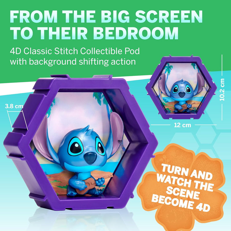 WOW! PODS 4D Disney Classic Stitch, side angle