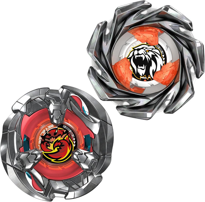 Beyblade X Clamp Crab 9-65S & Crest Leon 4-55A Dual Pack